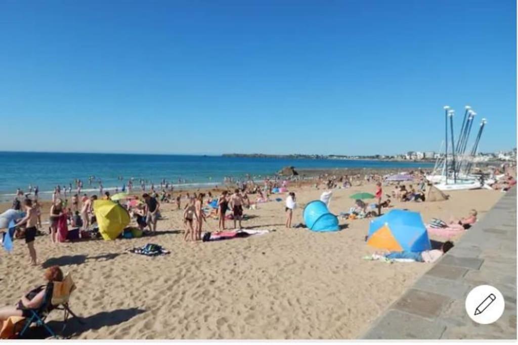 St Malo Maison Avec Jardin Proche Gare Plage Intramuros Chien Admis Parking Gratuit سان مالو المظهر الخارجي الصورة
